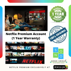 Netflix | Shared / Private Accounts | 4K UHD PREMIUM GIFT CARD | 1 YEAR WARRANTY