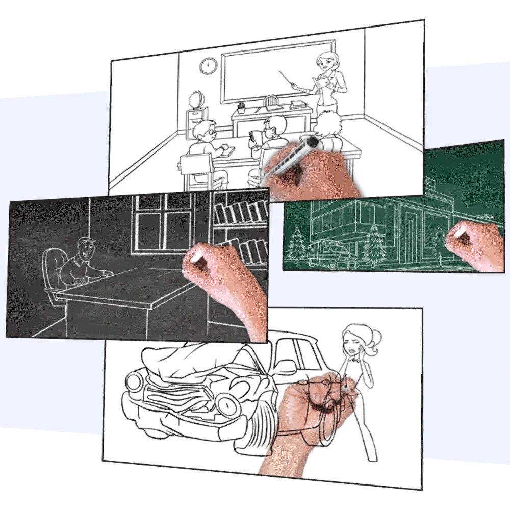 Doodly Enterprise Premium Account White Board (Rainbow Colour) - Image 5